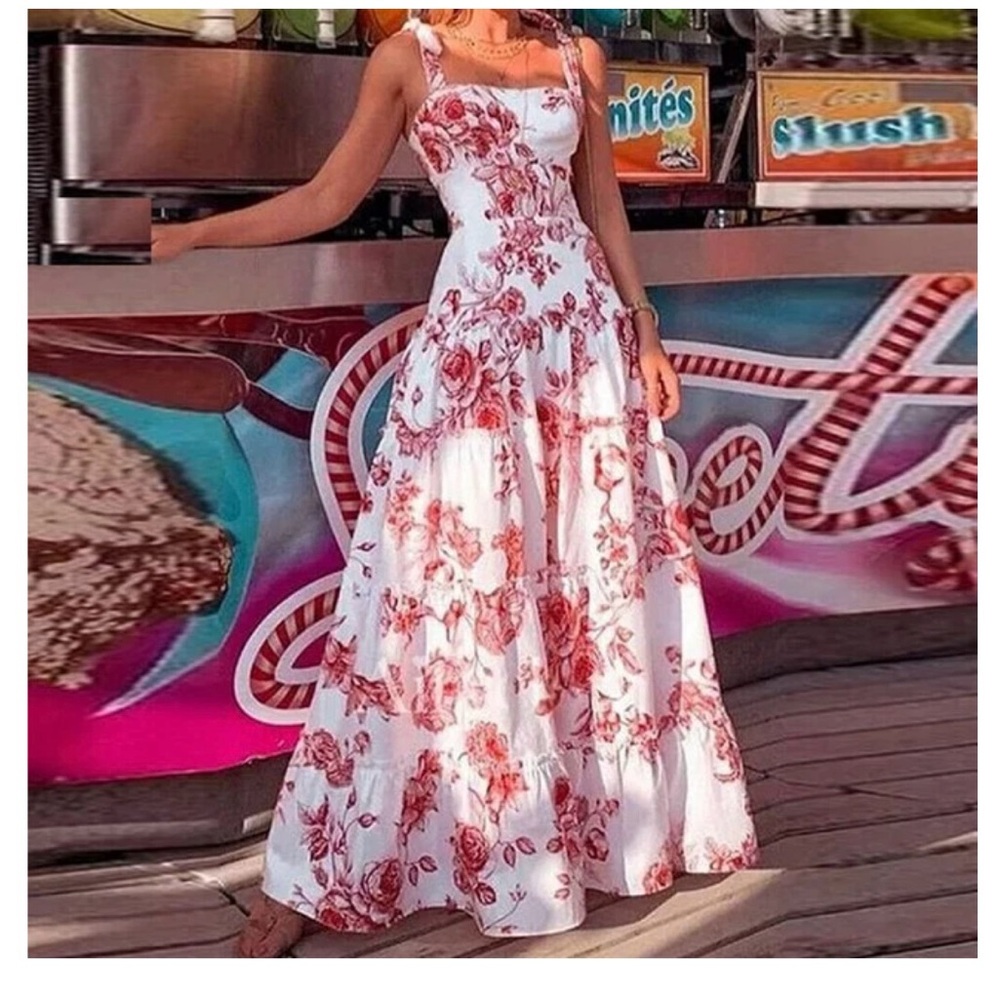 11am cst.  Lots of dresses